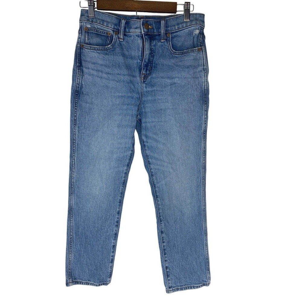 J. Crew Jeans Women's 27P Classic Vintage All Day Stretch Light Wash Slim BW361